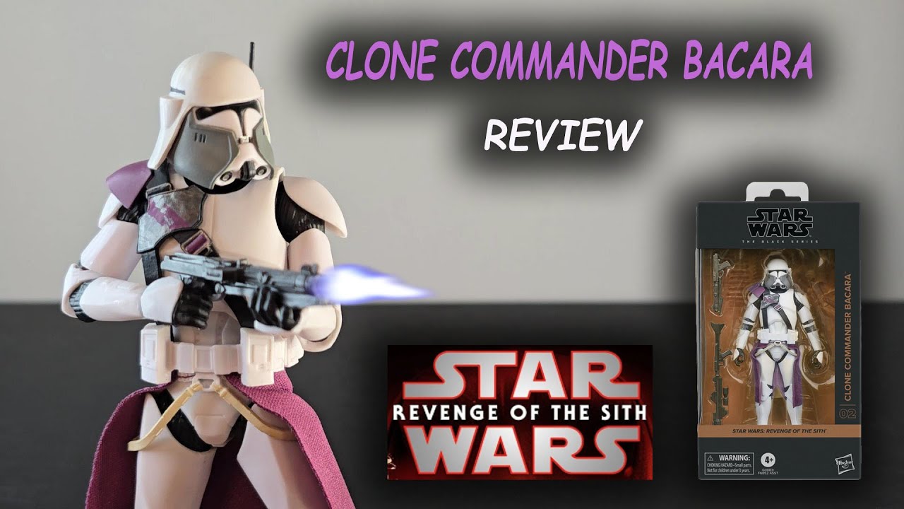 Clone Commander Bacara (Star Wars Black Series) - REVIEW