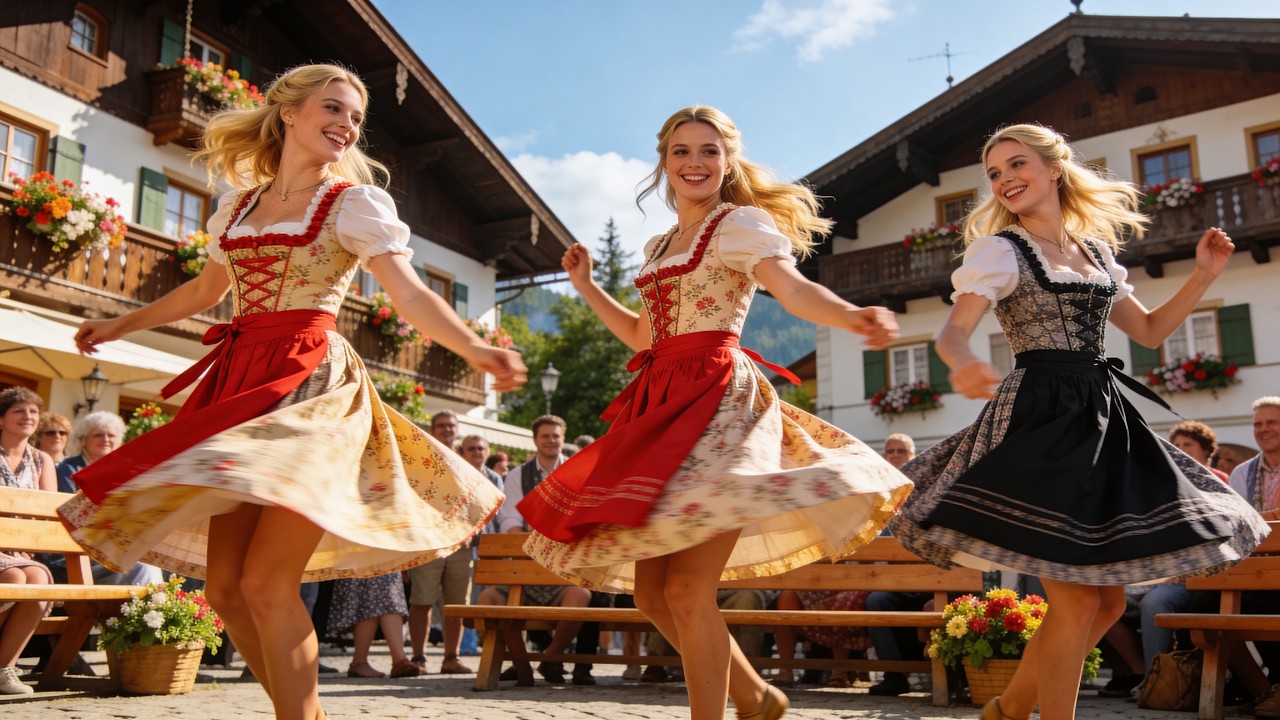 🎶 Fr&ouml;hliche Volksmusik aus den Alpen 🏔️ Deutsche Volksmusik & Heimatlieder