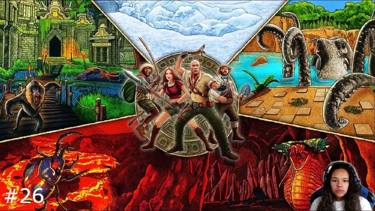 Jumanji Wild Adventures Level 26 {Mountain Temple}