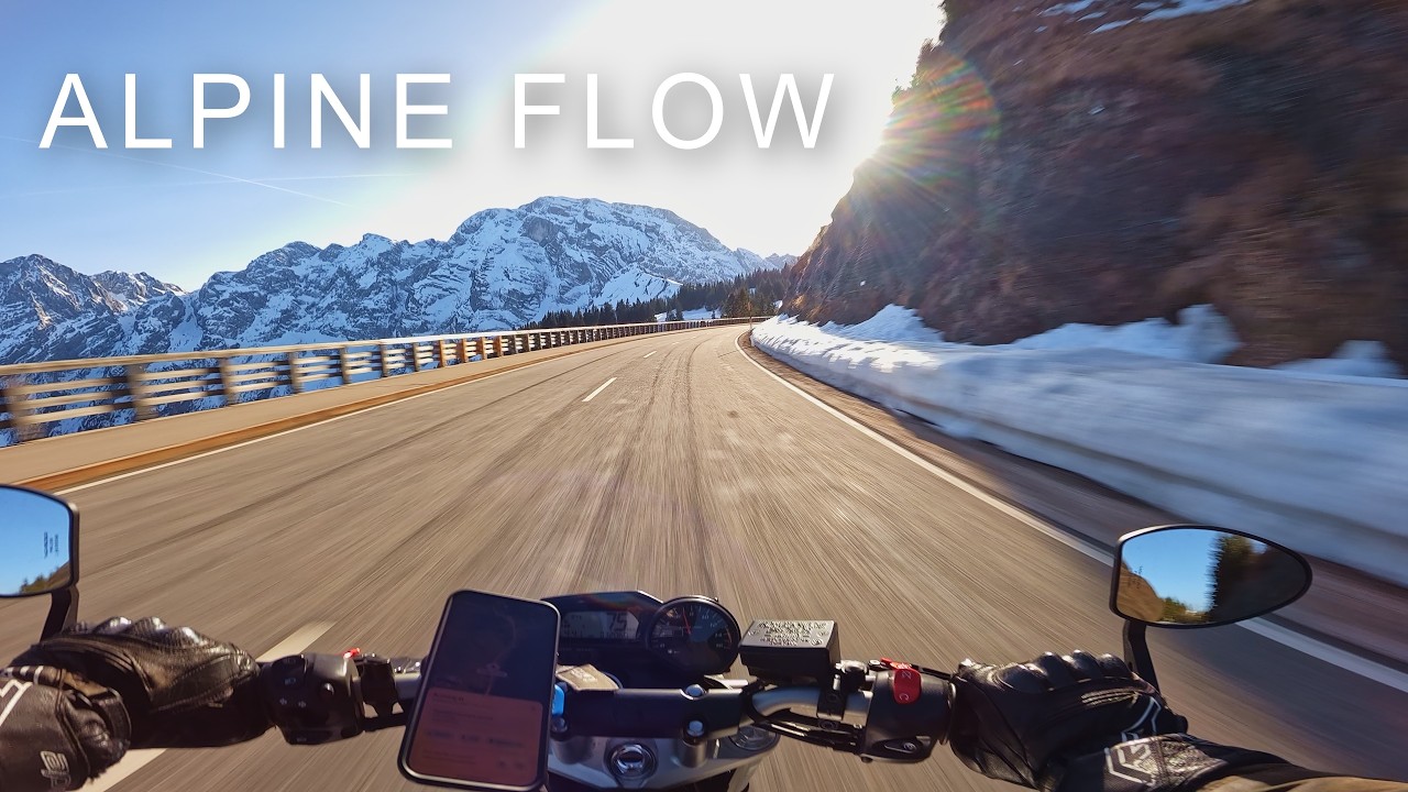 Yamaha FZ6 // Motorcycle Chillstep // Rossfeld Panoramastraße