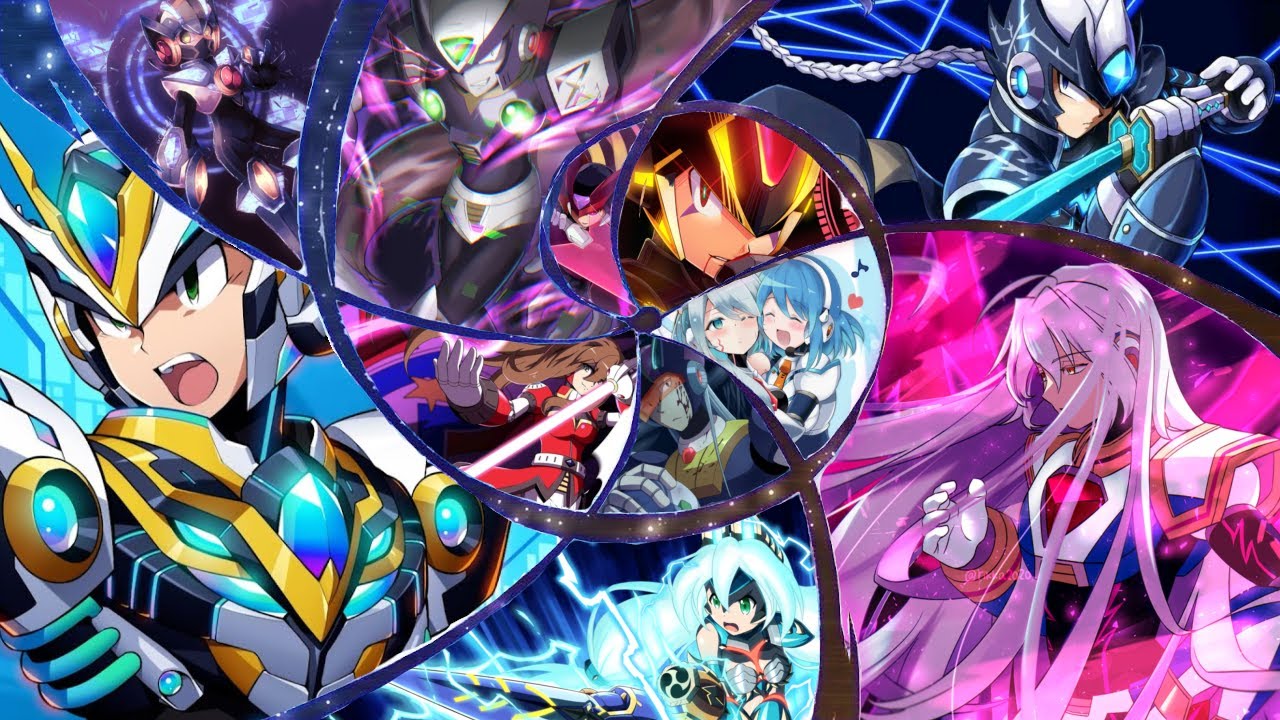 【ROCKMAN X DiVE】All Trailers Of MegaMan X DiVE | 3rd Anniversary