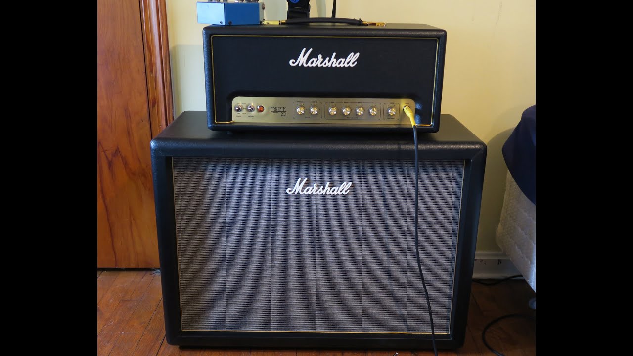 marshall origin 20, gut shots head and cab