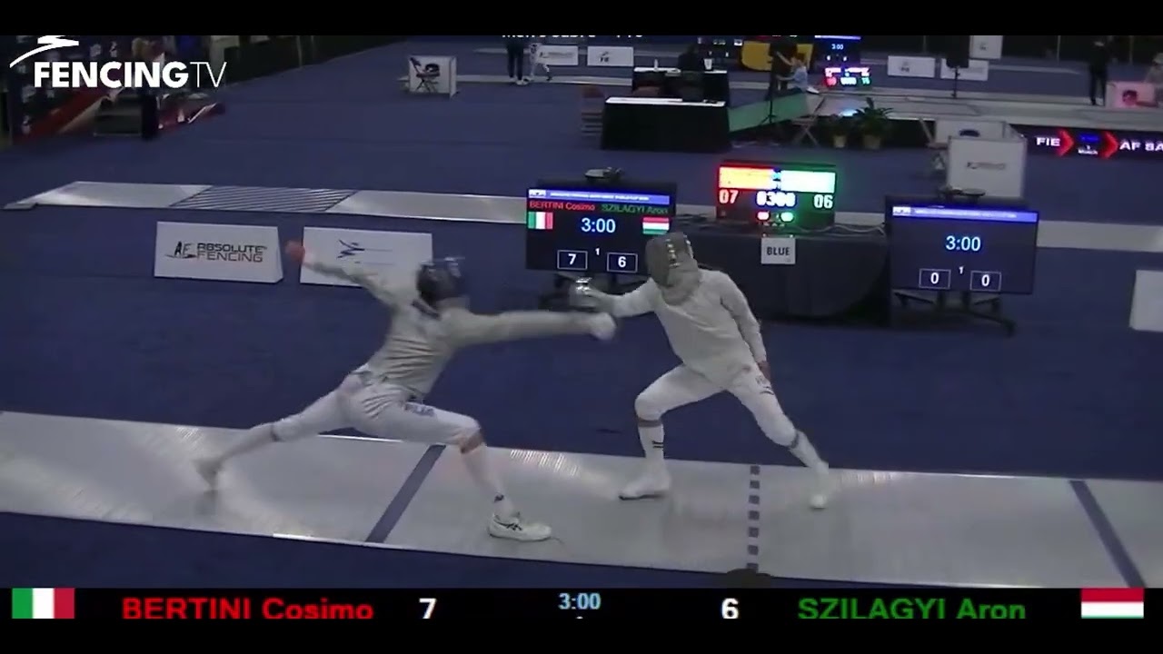 Cosimo Bertini v Aron Szilagy T16 SLC 2026