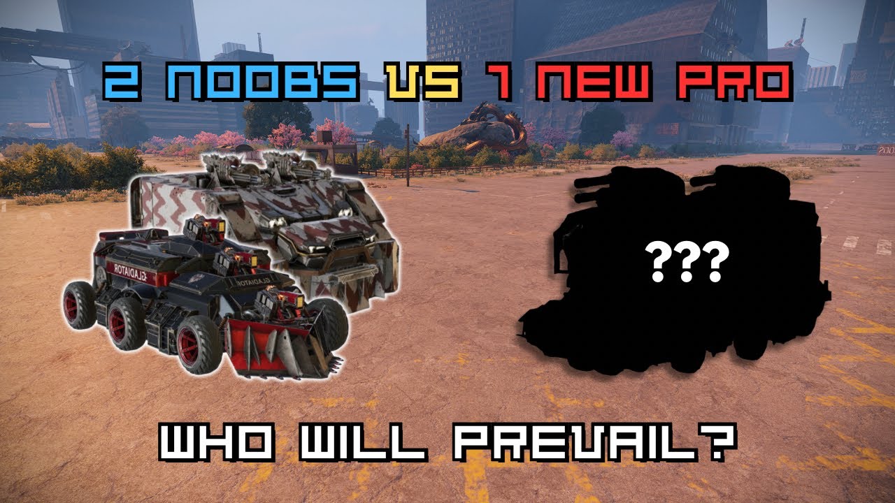 2 NOOBS vs 1 NEW PRO - Crossout