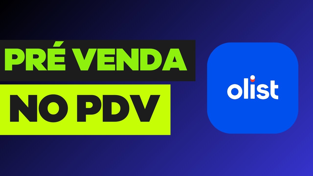 Como Utilizar Pré-Venda no PDV da OLIST (Tiny) | Como Guardar Compras no Caixa