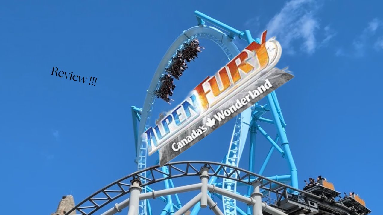 Alpen Fury Review | Canada's Wonderland New Launch Coaster !
