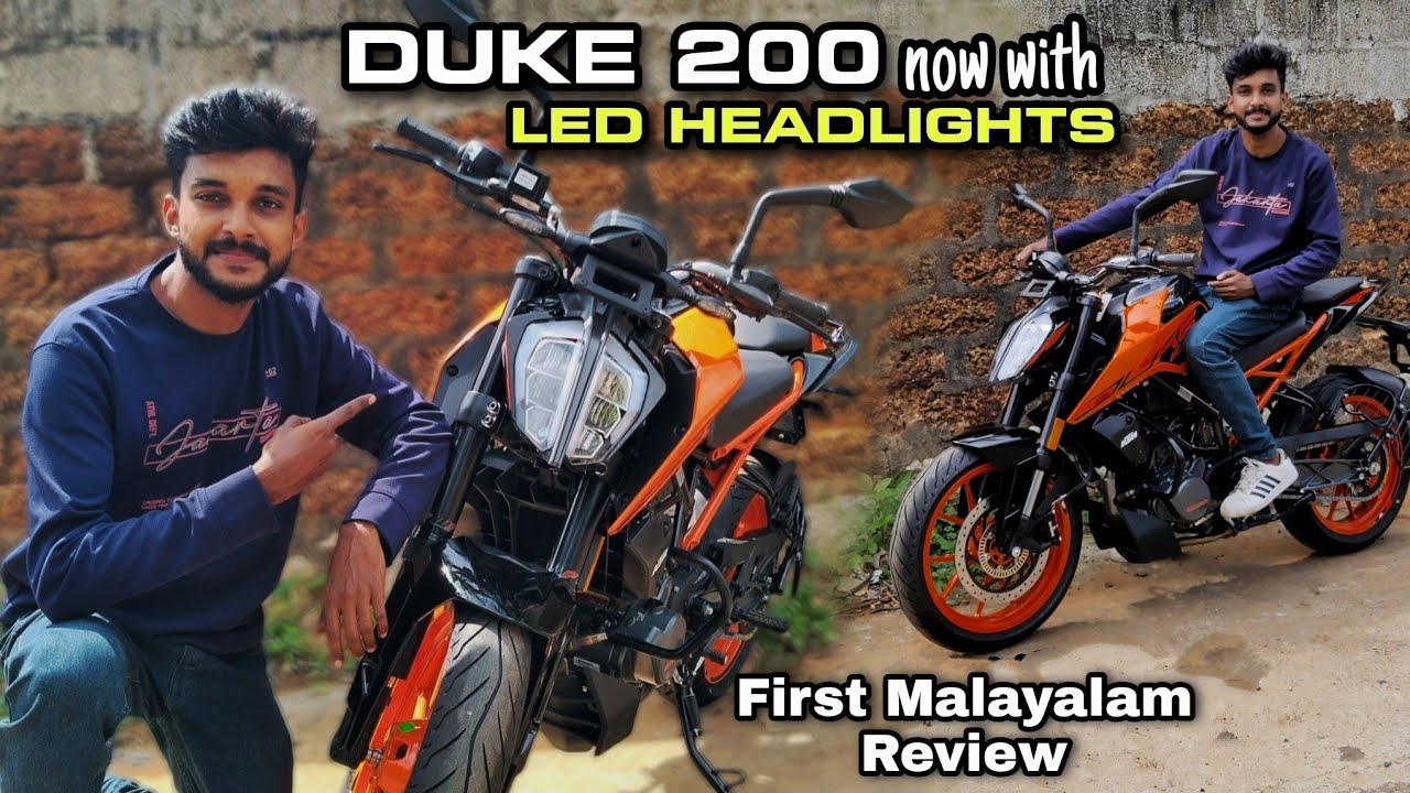 KTM Duke 200 with LED Headlights + Price Increase ⚡️