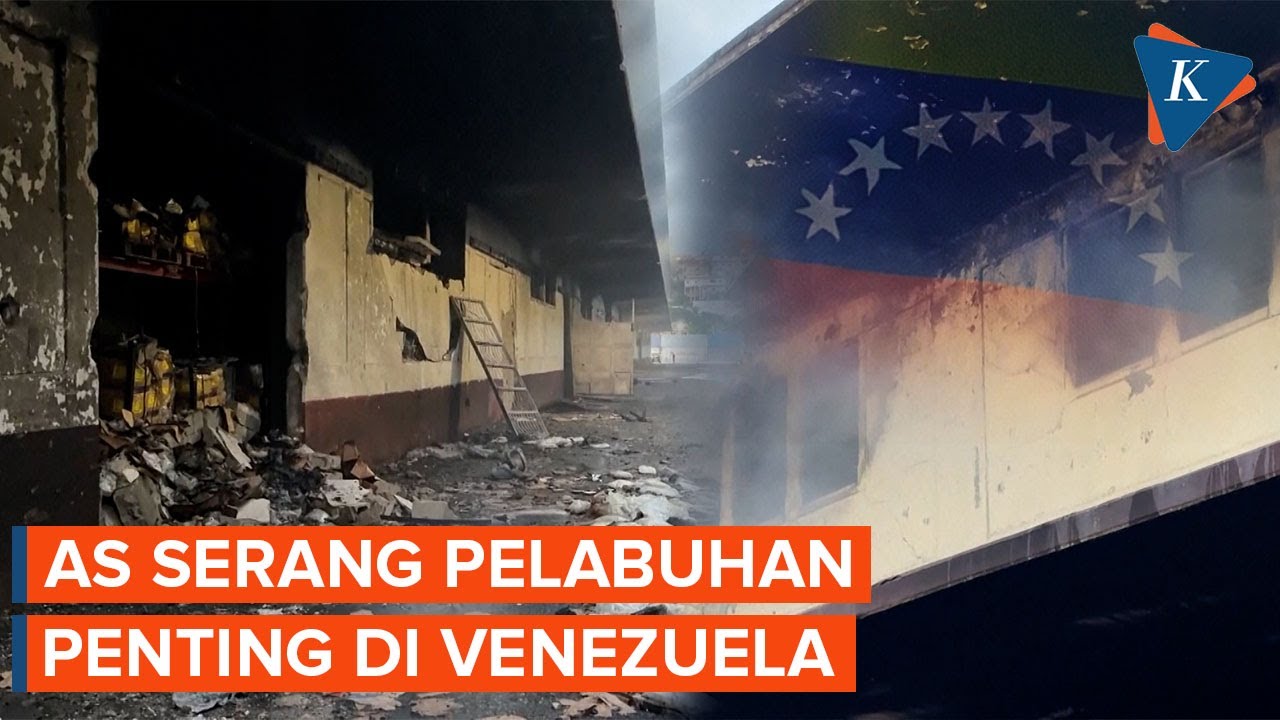 AS Serang Pelabuhan Venezuela, Hancurkan Fasilitas Medis dan Bangunan Bersejarah