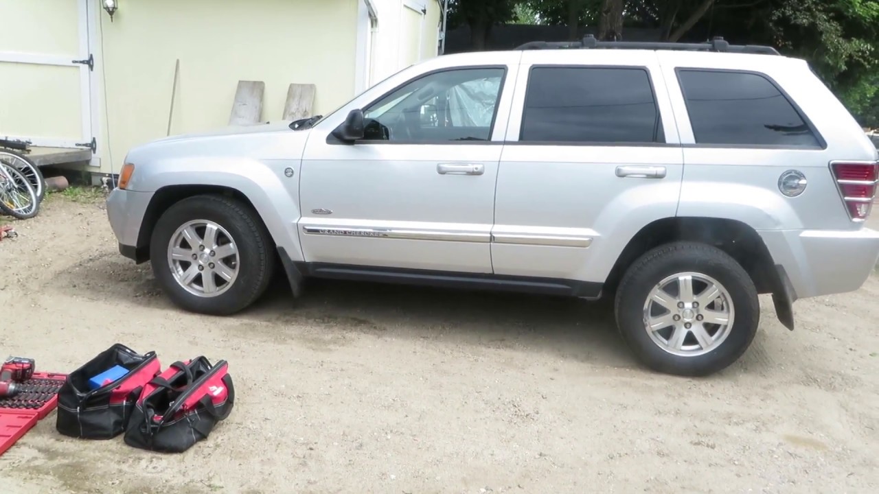 2005-2010 Jeep Grand Cherokee WK Front Control Arm Replacement, Clevis Bolt, Spacers, Bilstein 5100