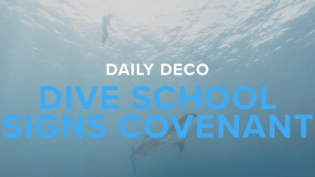 PADI Dive School Signs Forces Covenant | Daily Deco
