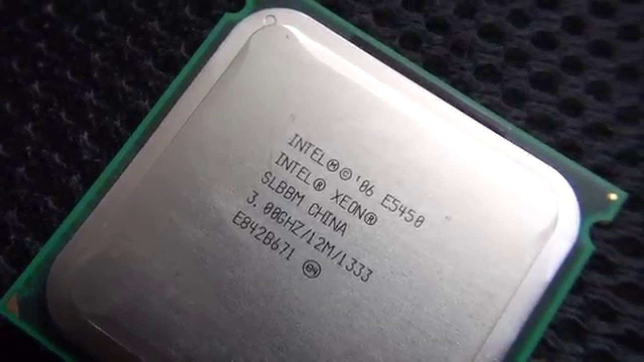 XEON E5450 771 апгрейд на 775 сокет