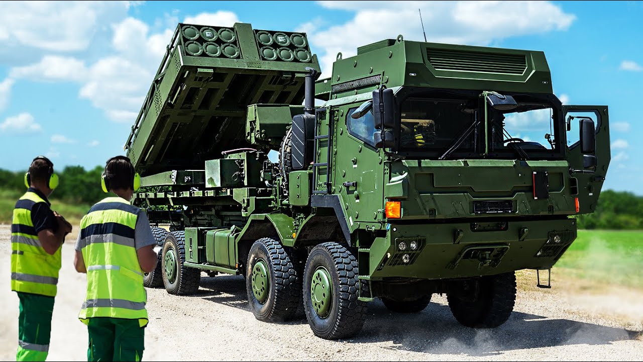 НОВАЯ Немецкая РСЗО GMARS Заменит Американский M142 HIMARS!