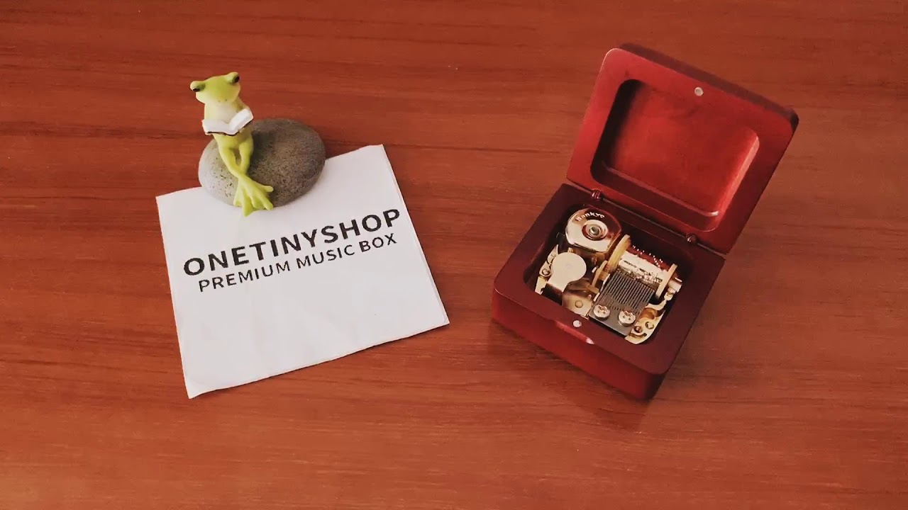 Sailor Moon Wooden Music Box Demo Video 2019