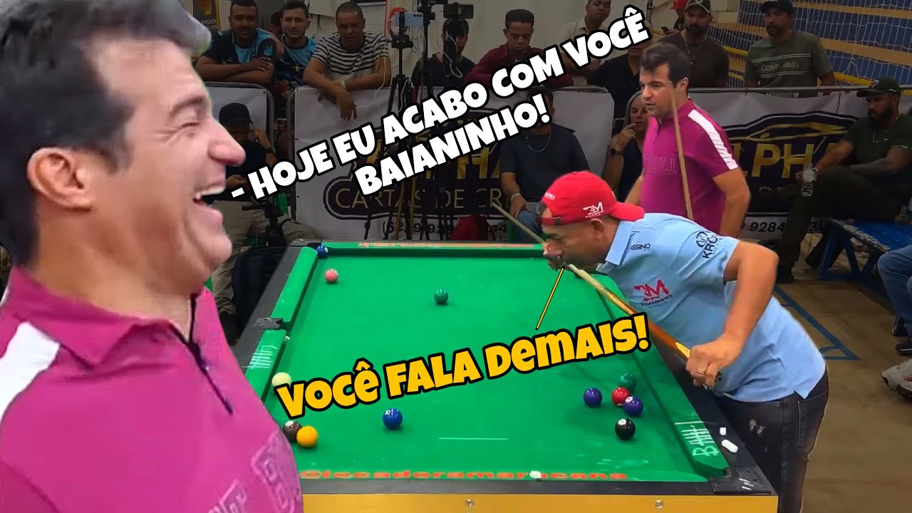 COBRINHA ZOMBOU NA CARA DO BRUXO BAIANINHO DE MAUÁ E O INACREDITÁVEL ACONTECEU NESSE JOGO