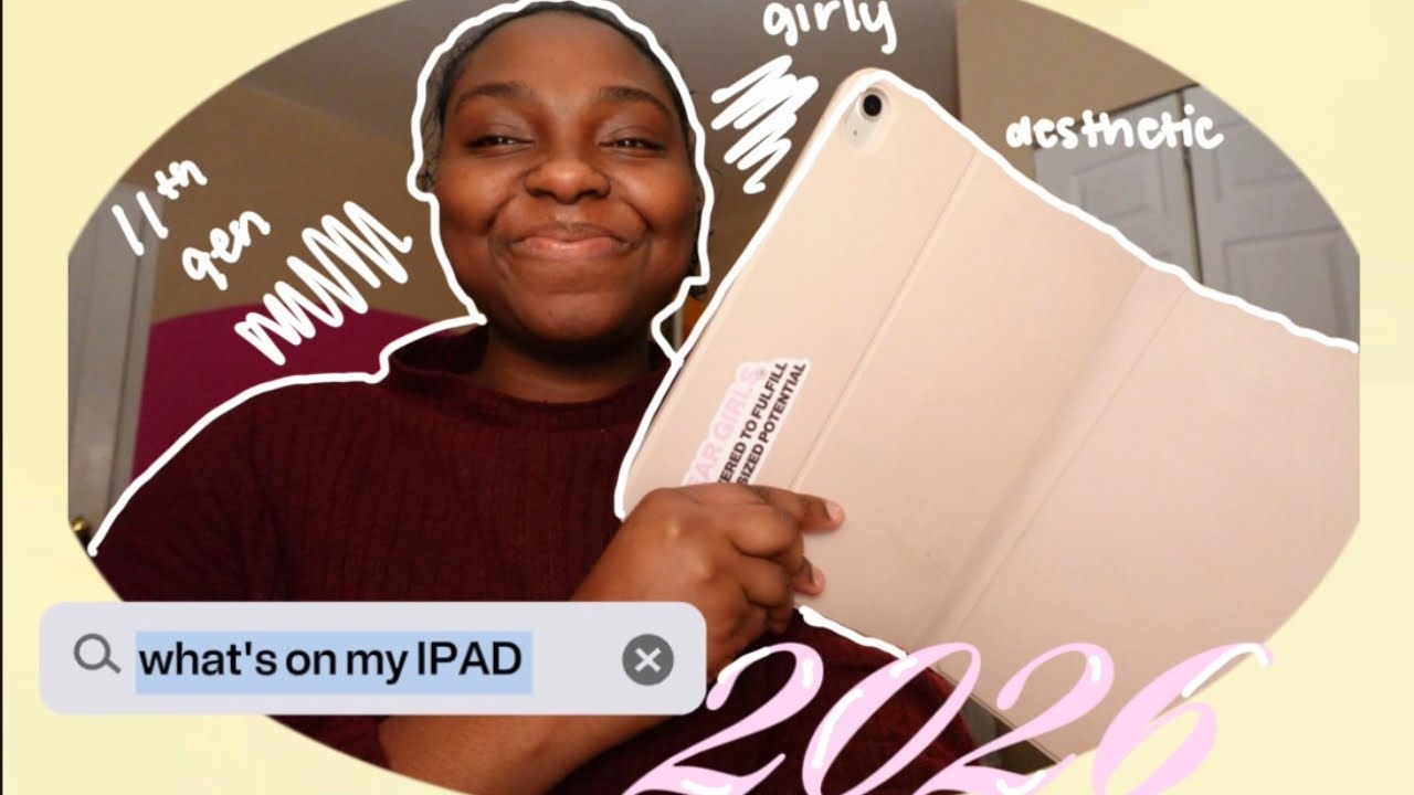 WHATS ON MY IPAD 2026 🎧✨ *girly, in depth, that girl 