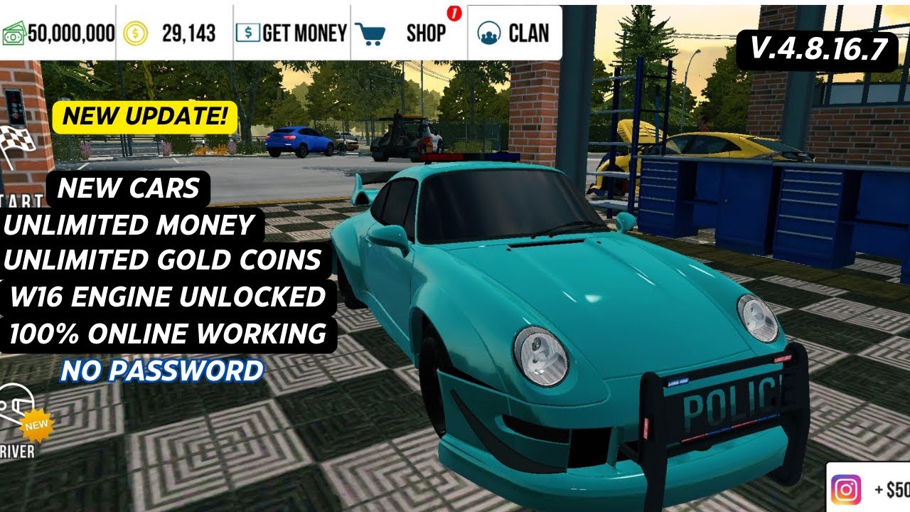 Car Parking Multiplayer Mod Apk v.4.8.16.7 Terbaru 2024 - Unlimited Money & Coins🤑💰