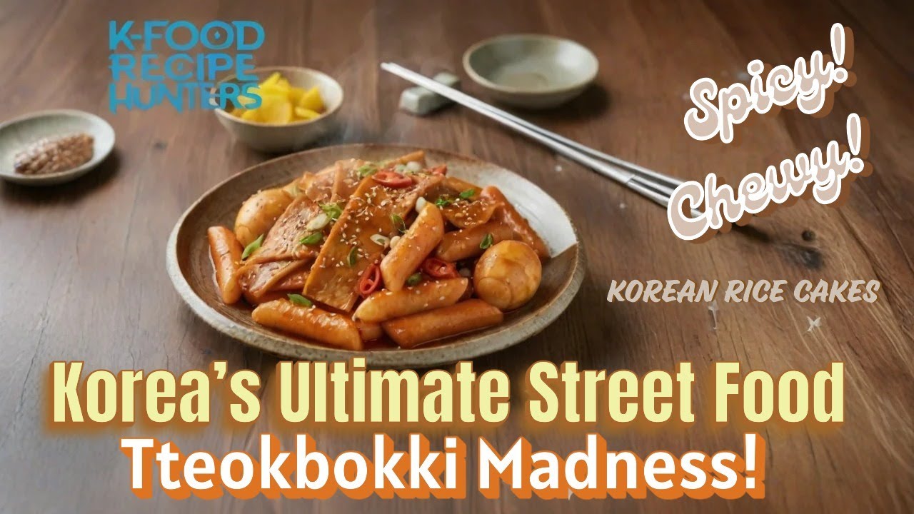 Tteokbokki: Spicy Korean Street Snack You Must Try | Recipe, variation and tips for Korean vibe