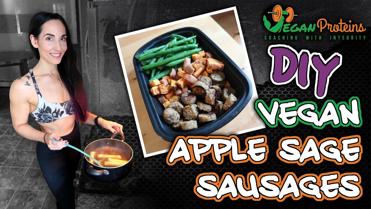 Vegan Apple Sage Sausage Recipe | Fake Meats at Home
