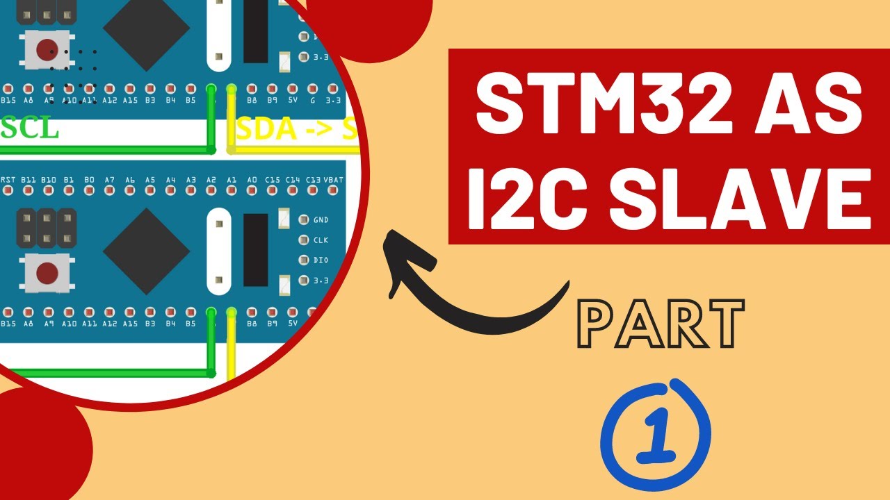 STM32 как ведомое устройство I2C ЧАСТЬ 1