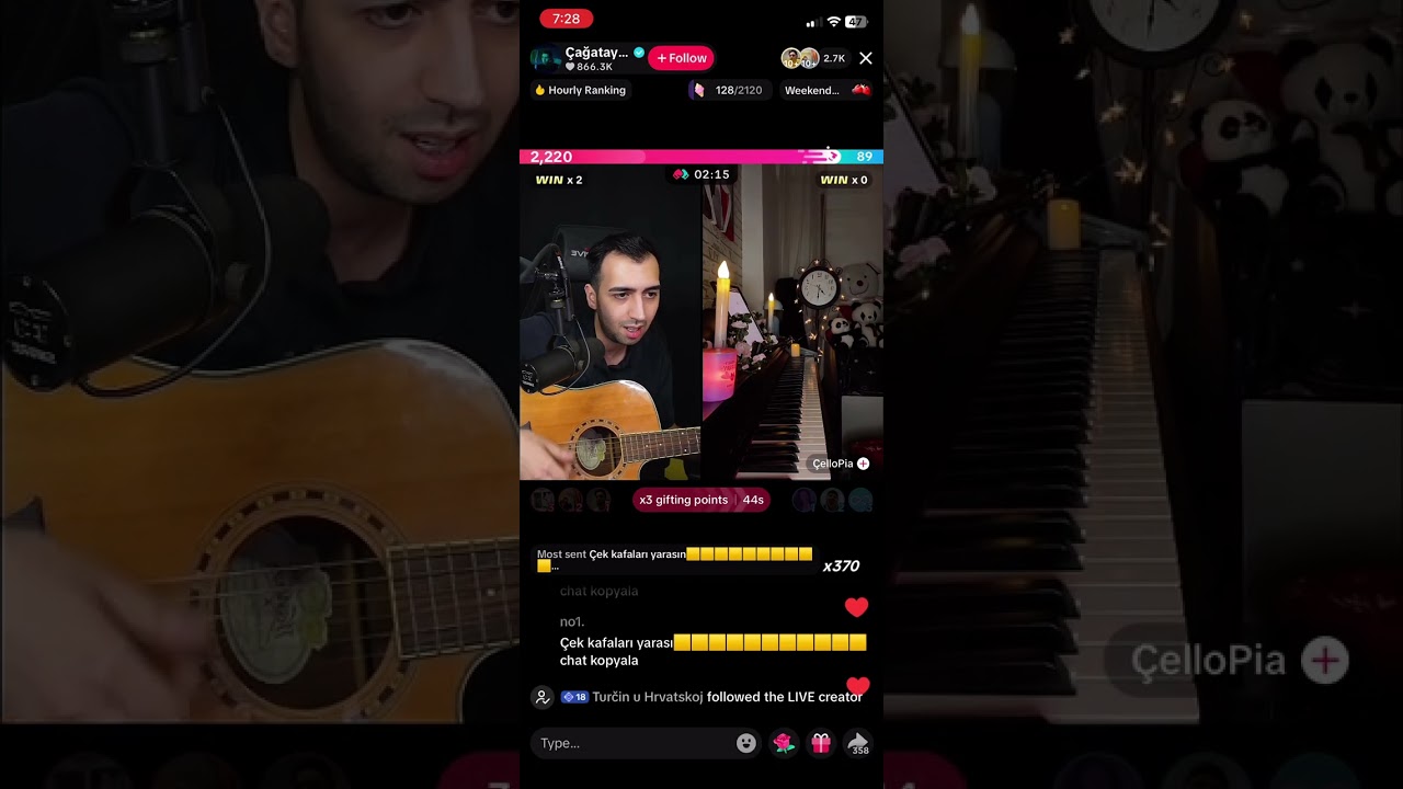 Çağatay akman gece gölgenin rahatına bak tiktok