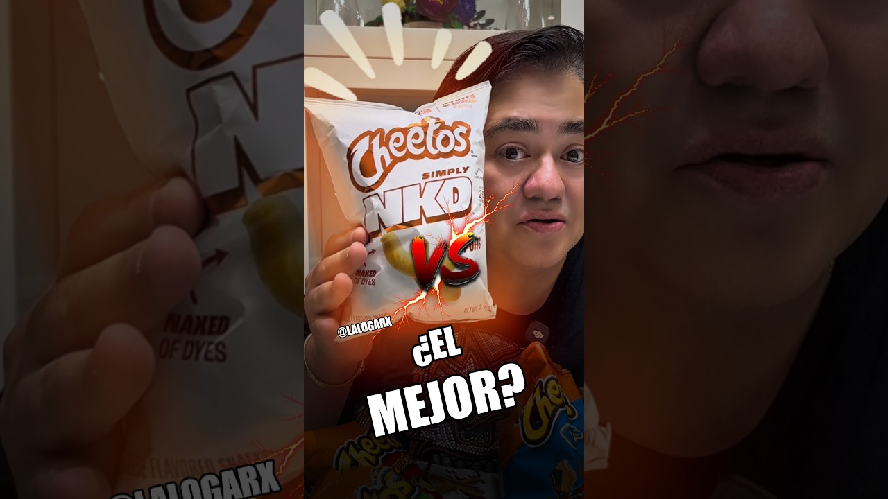 Probé distintos sabores de Cheetos... este fue el ganador - Lalo Garza