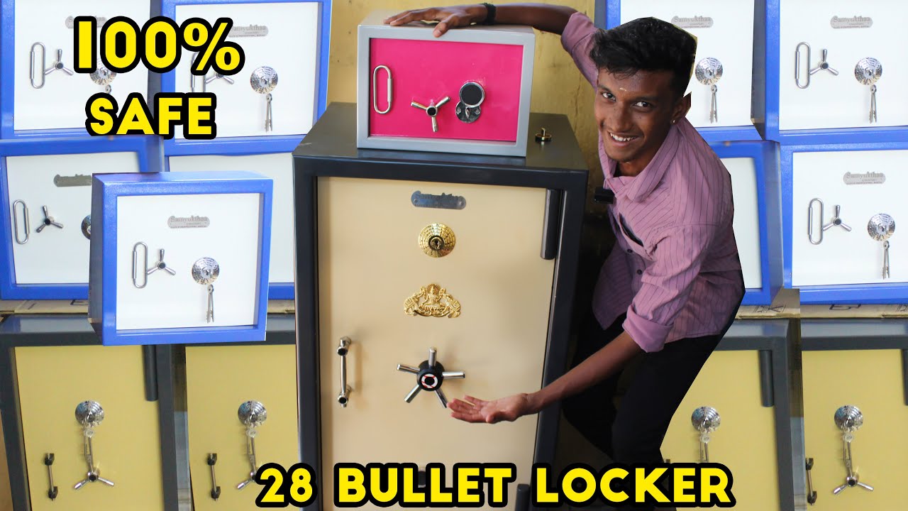 Cheapest Safety Lockers | 28 Bullet Lock System | Heavy Locker for Home & Shop  Manufactur Customize