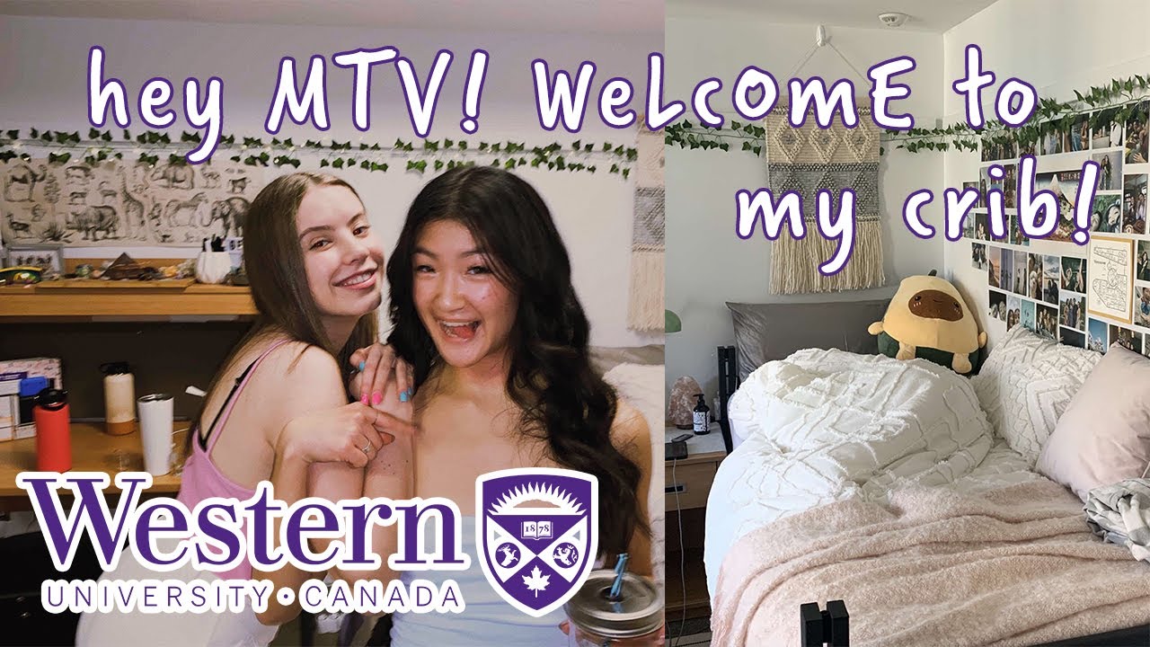 ONTARIO HALL HYBRID STYLE ROOM TOUR at Western University