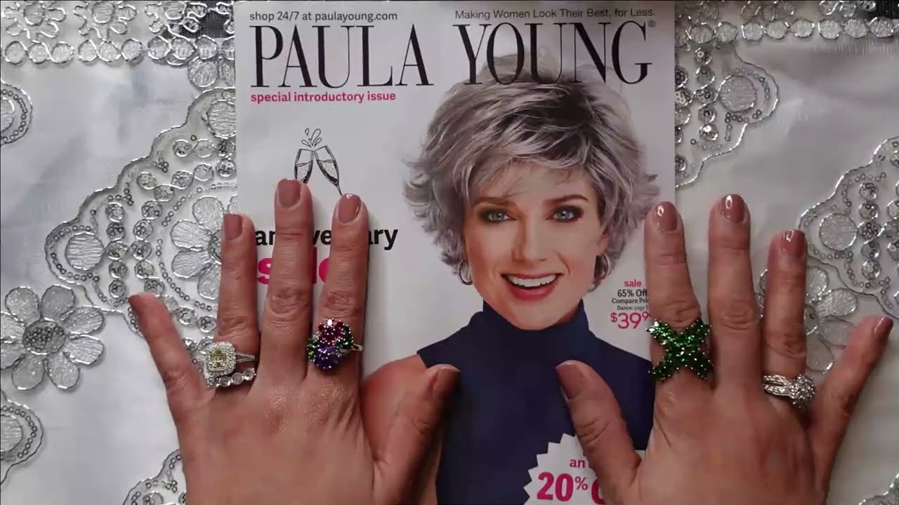 ASMR Catalogo de Perucas #Sussurros #FolheandoRevista