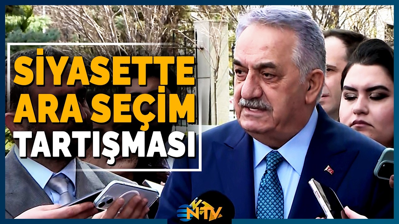 Siyasette Ara Se&ccedil;im Tartışmalarına Hayati Yazıcı'dan Yanıt Geldi | NTV