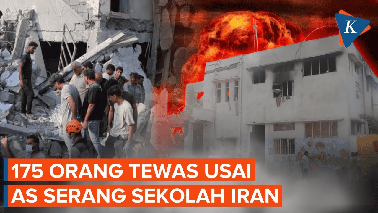 Serangan AS Hantam Sekolah Perempuan di Iran, 175 Tewas!