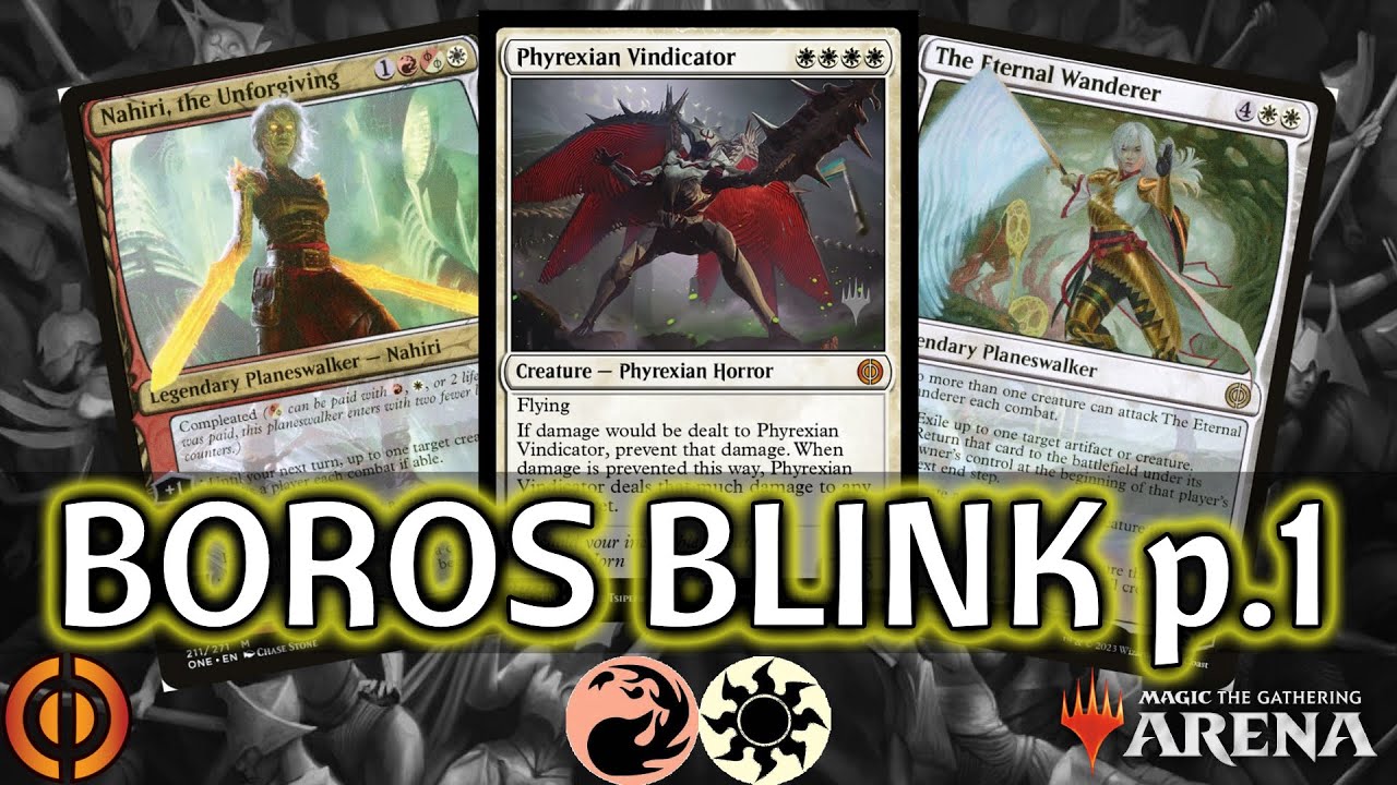 🔴⚪Boros Blink, 55% WR, part 1 | Santyaga_TV MTG Arena | Explorer | BO3 | Phyrexia: All Will Be One