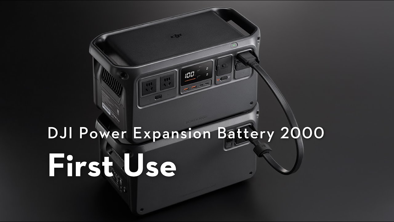 DJI Power Expansion Battery 2000｜First Use