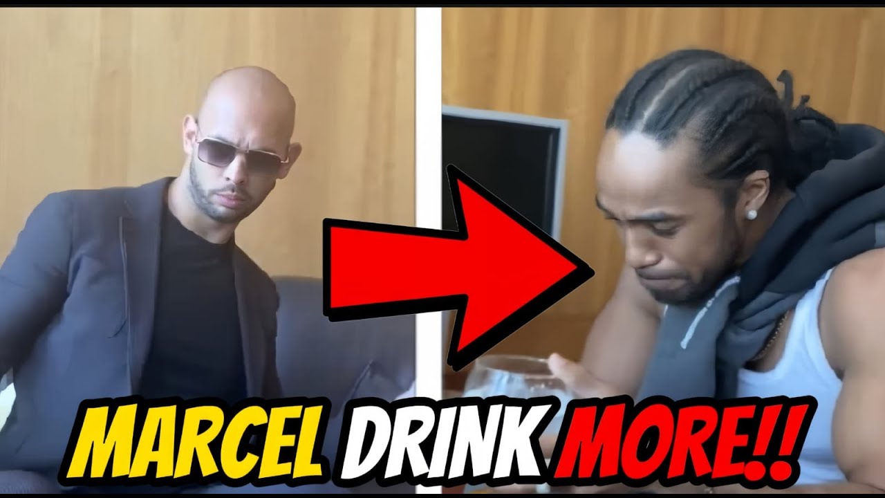 Andrew Tate VS Marcel🤣 For Booze Up Challenges