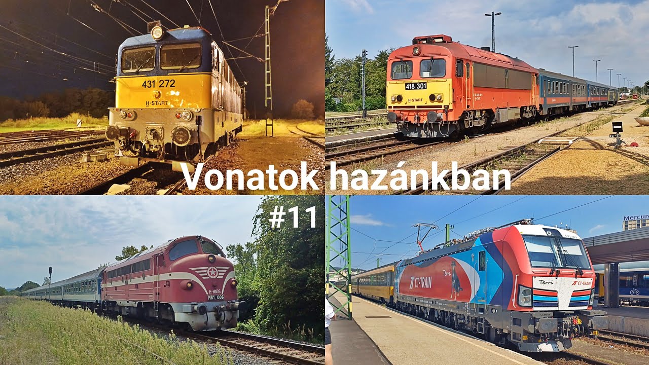 Vonatok hazánkban 11.