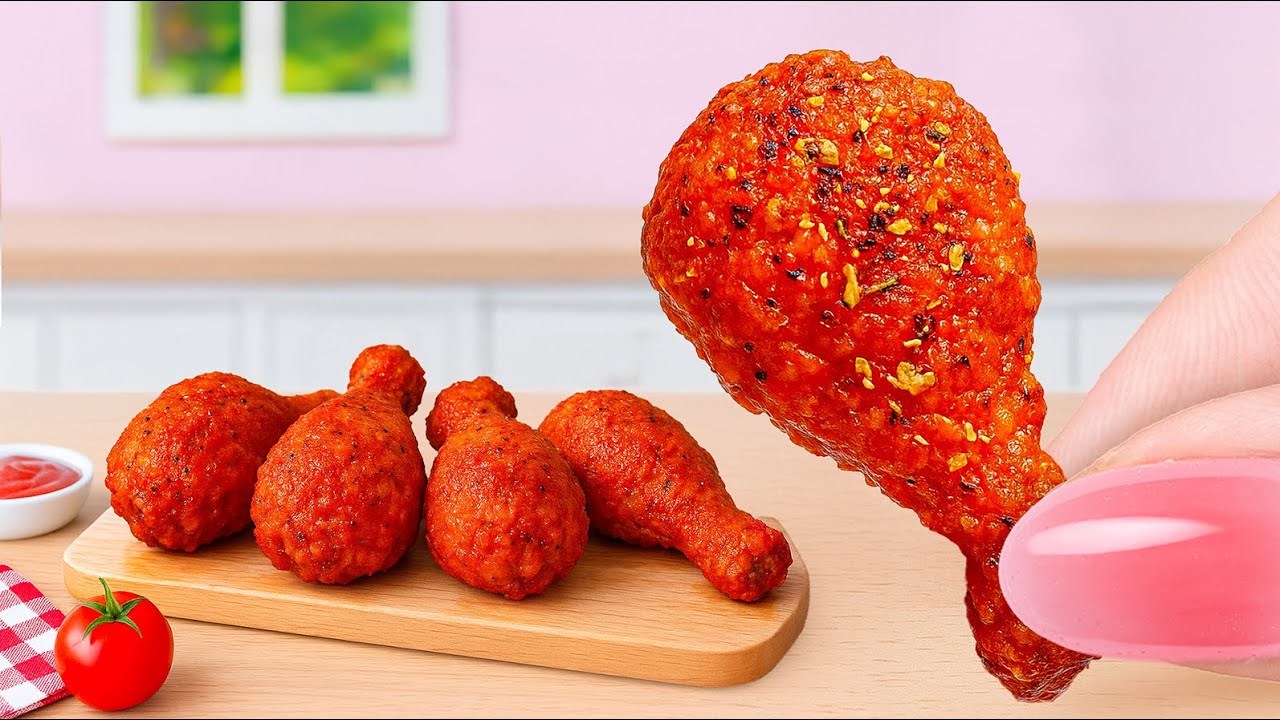 Miniature Cooking Resep Ayam Pedas Korea Versi Mungil