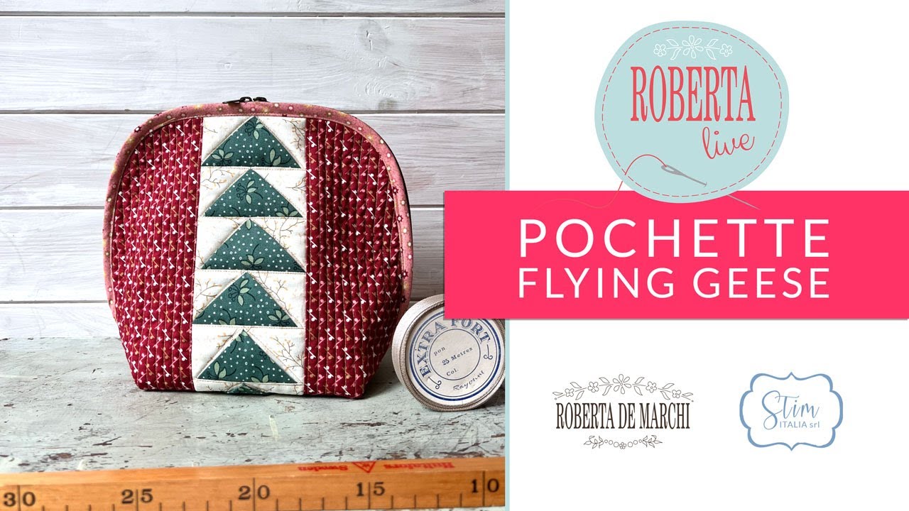 Pochette Flying Geese - Roberta Live