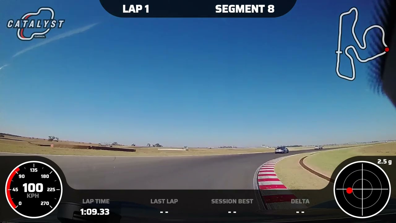 The Bend Motorsport Park - Australia. International Circuit. 2020 718 GT4 Manual, 2:07:94 best lap.