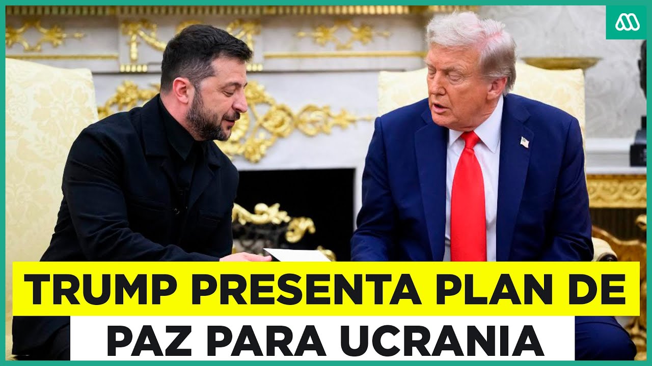 Trump presenta un plan de 28 puntos para resolver el conflicto entre Rusia y Ucrania