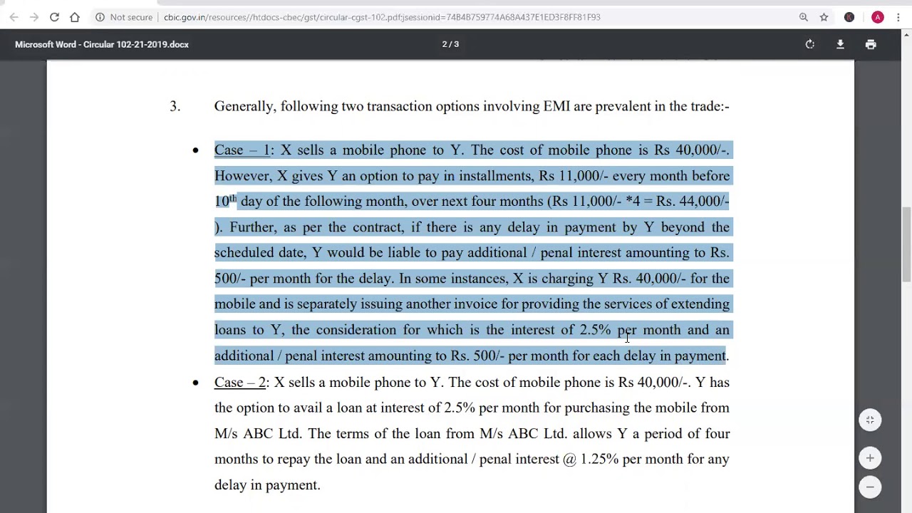 Penal Interest on delayed payment -GST Impact I Swastika Educonsult