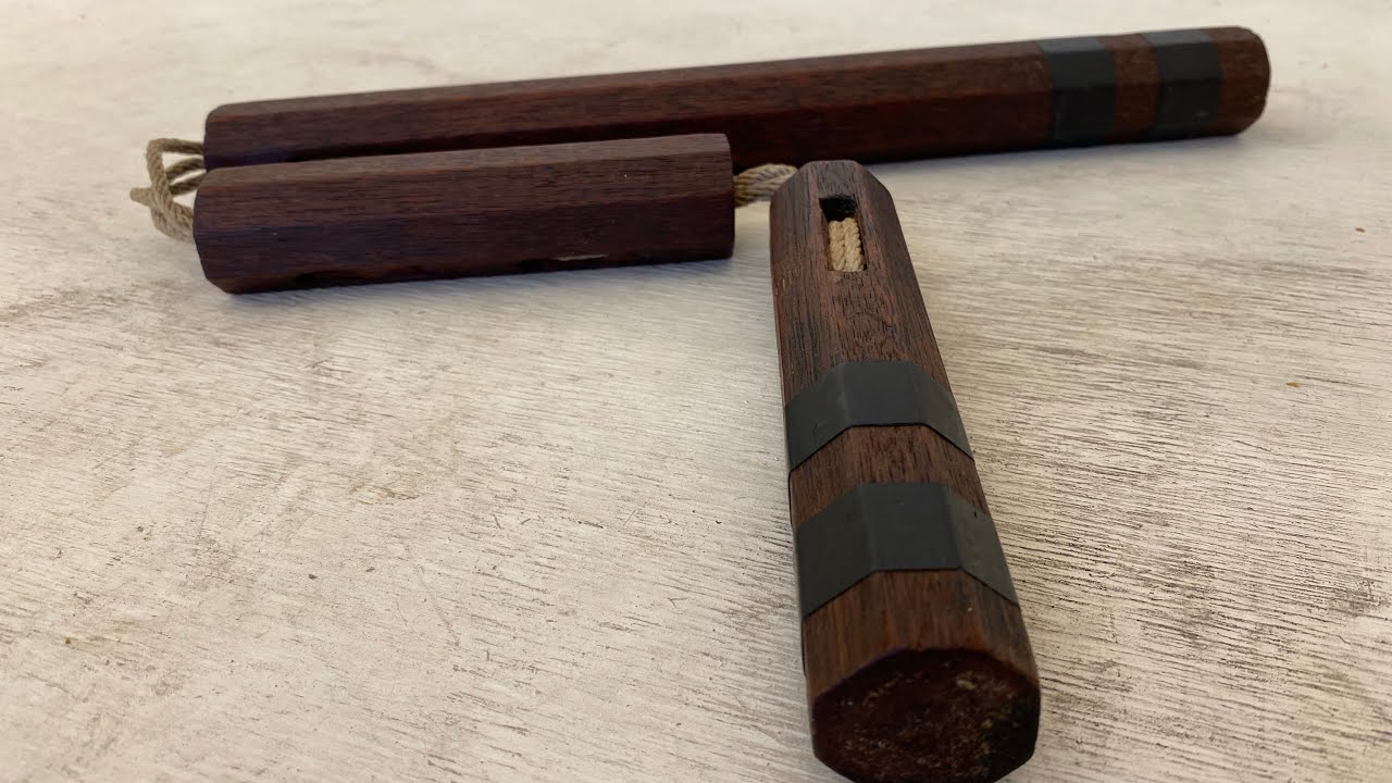 San Setsu Kon (Asymmetrical) Nunchaku