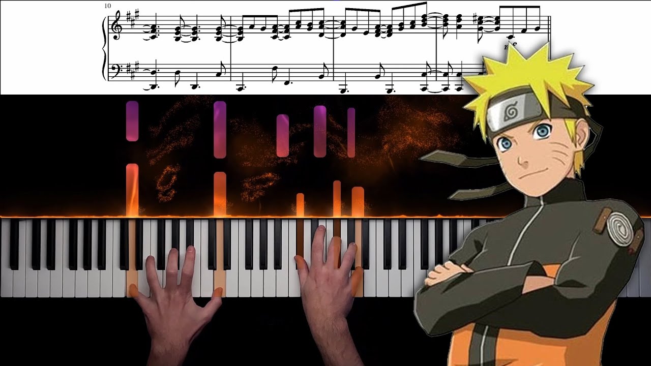 Blue Bird - Naruto Shippūden OP3 | Piano Cover + Sheet Music
