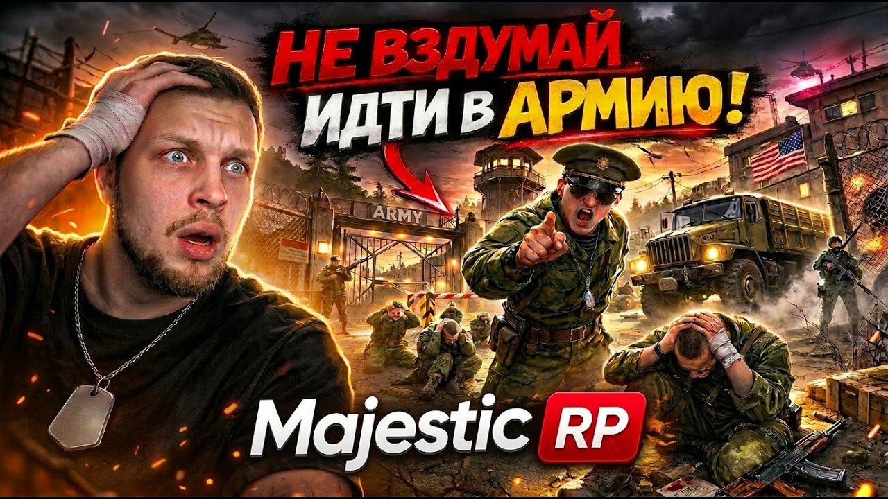 НЕ ИДИ В АРМИЮ НА MAJESTIC RP / ГТА 5 РП