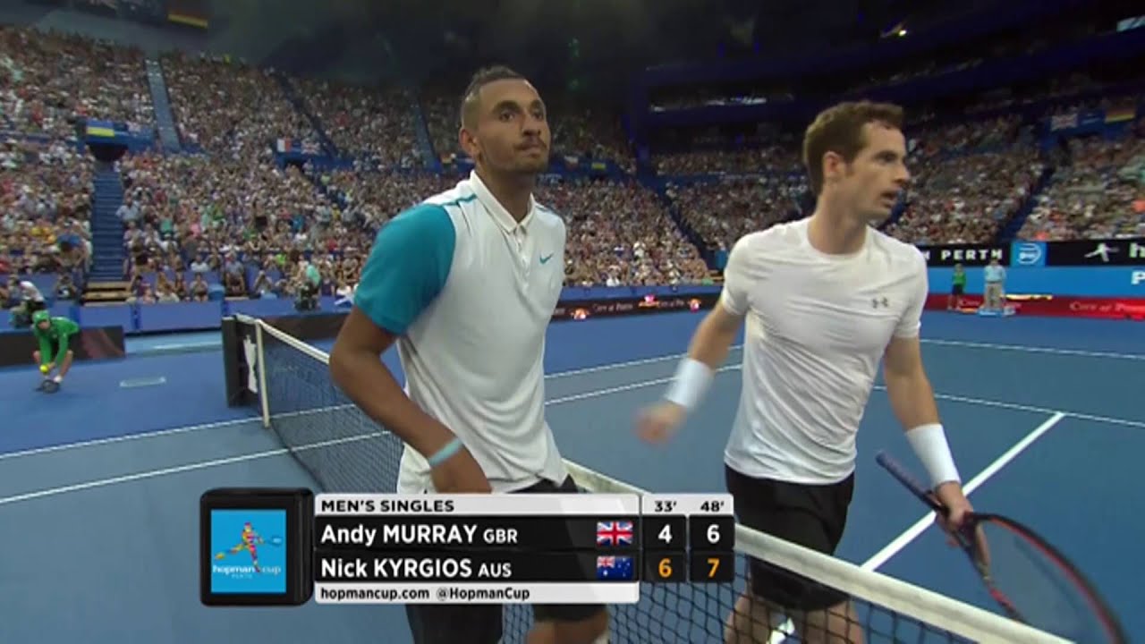 Nick Kyrgios v Andy Murray highlights (RR)