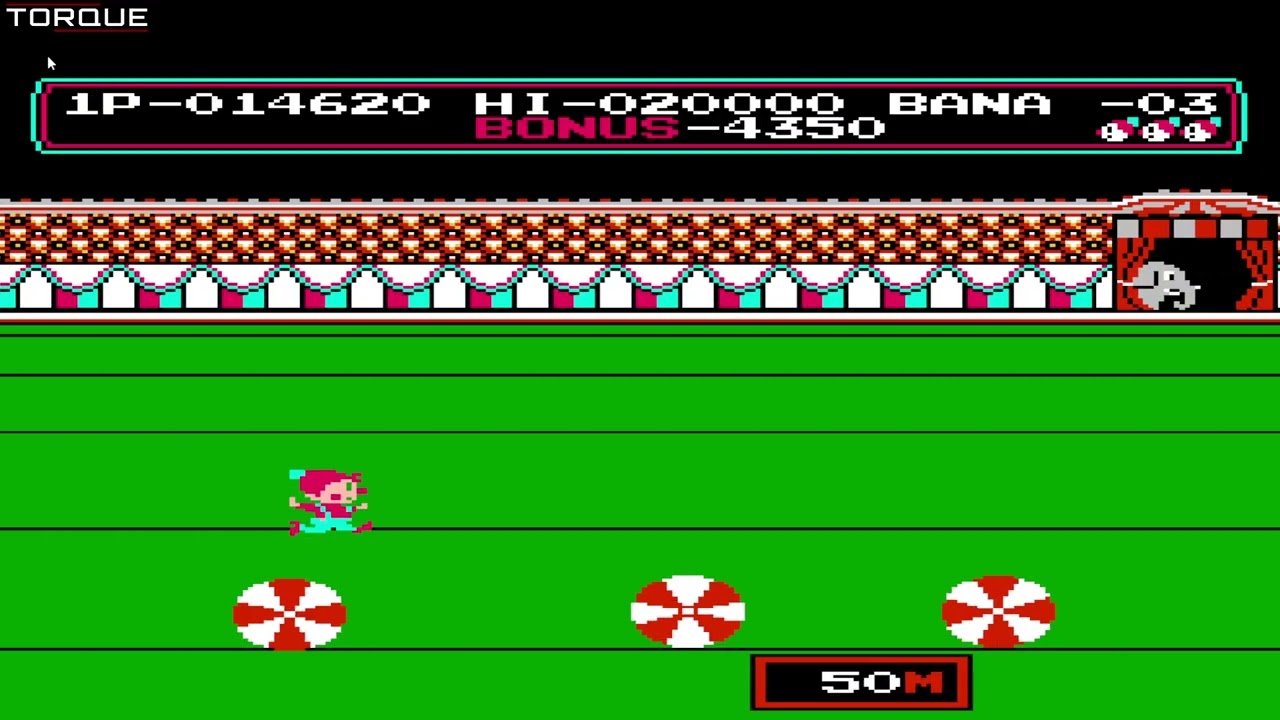 Circus Charlie Nintendo Entertainment System NES