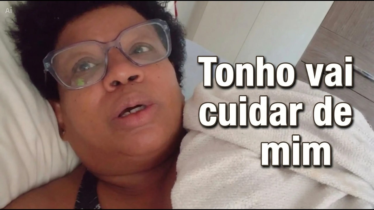Tonho disse que vai me acompanhar no médico 🥴