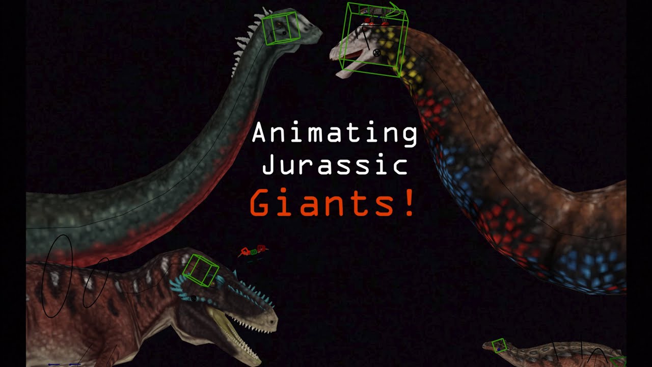 Animating Jurassic Dinosaurs!