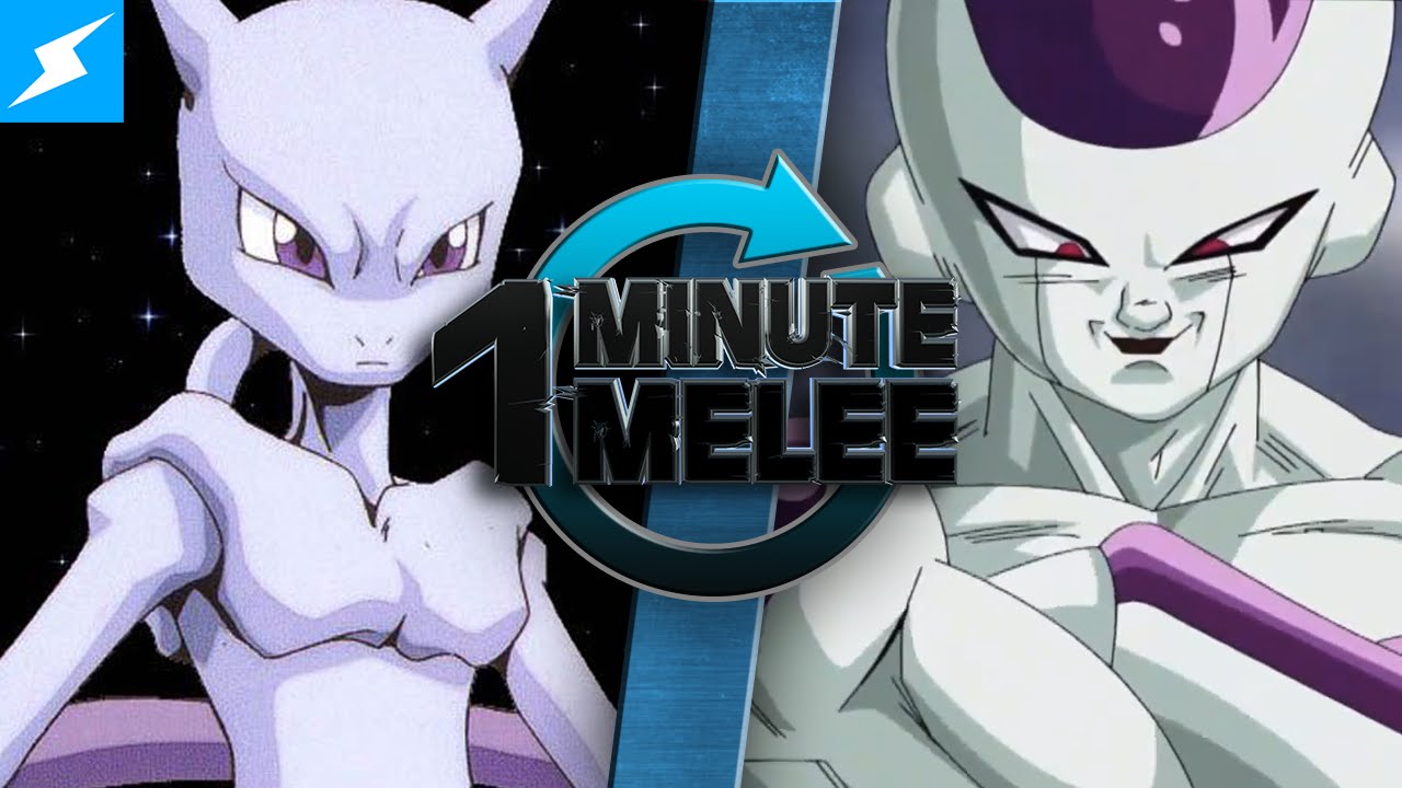 One Minute Melee - Mewtwo vs Frieza (Pokemon vs Dragon Ball Z)