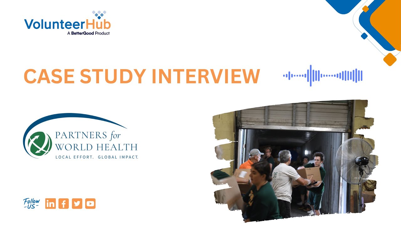 Partners for World Health Manages Volunteer Hours Equivalent to 20 FT Employees Using VolunteerHub