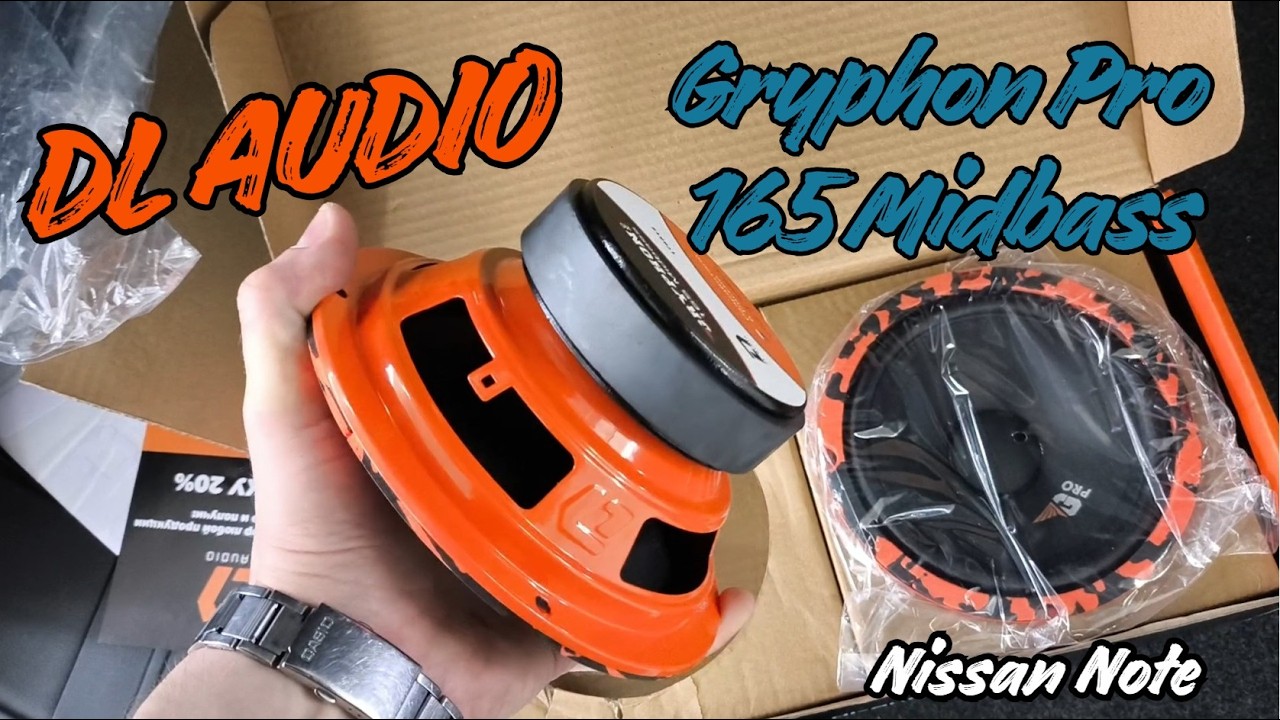 Замена штатных динамиков в Nissan Note e-Power на DL Audio Gryphon Pro 165 Midbass