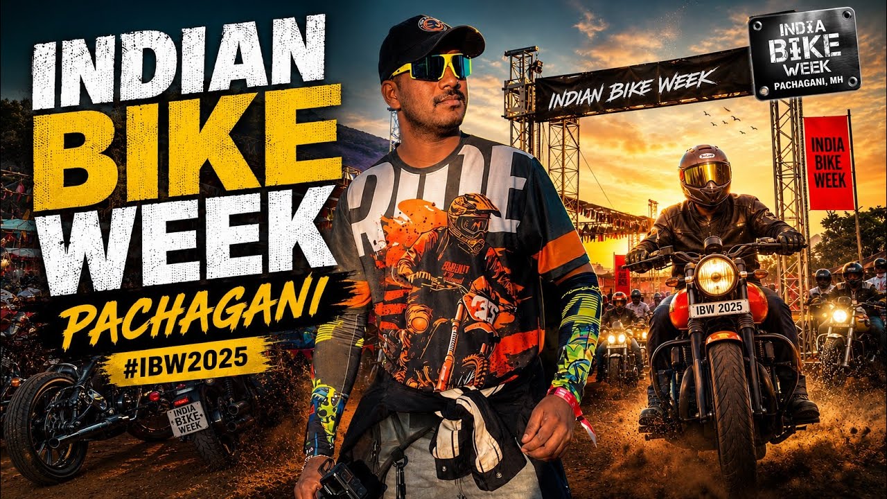 India bike week 2025 Panchgani आणि मला लकी ड्रॉ ला भेटेल LS2 helmet 38K 💵
